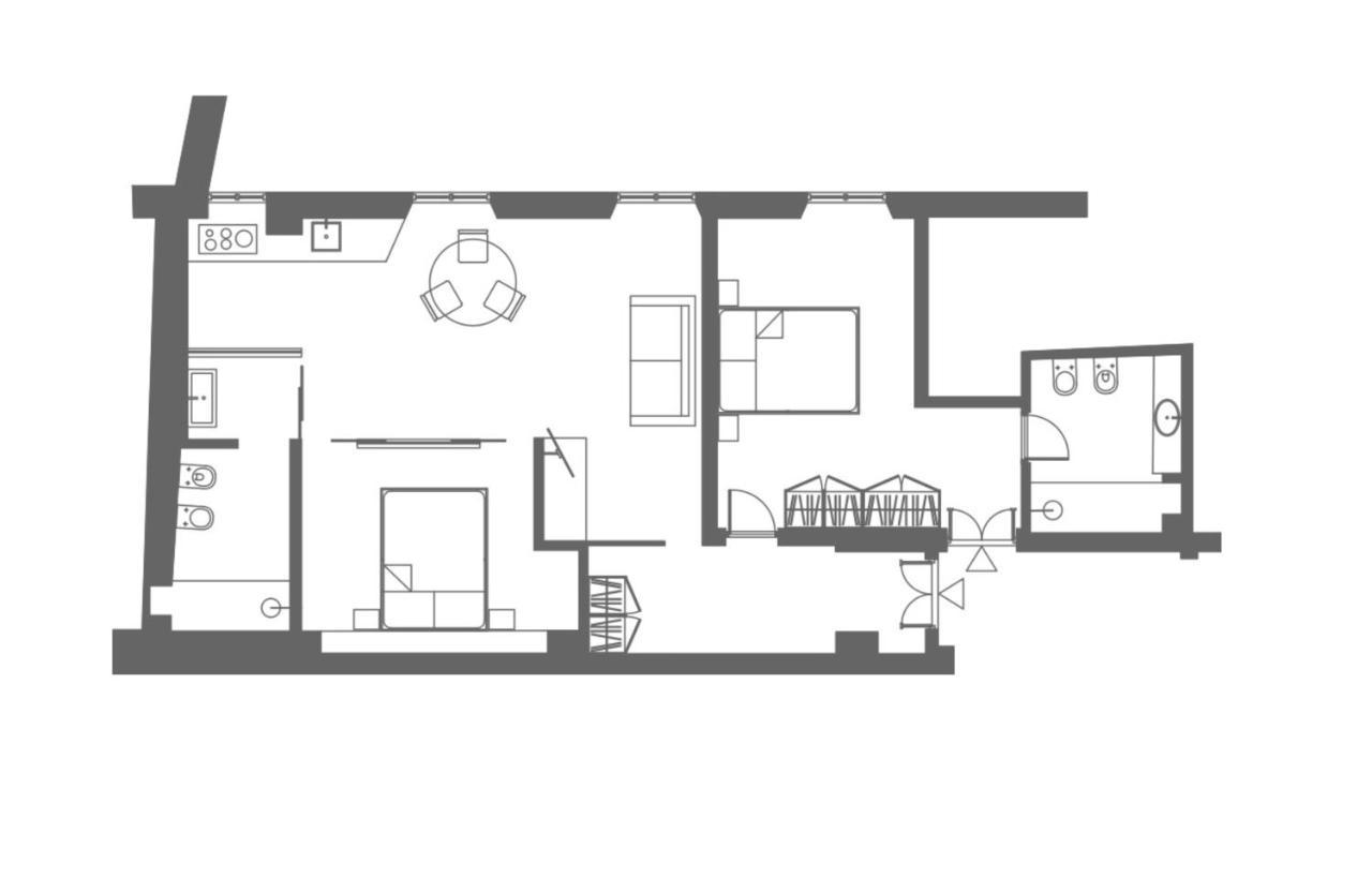 Brera Apartments In Nerino Milano Ngoại thất bức ảnh